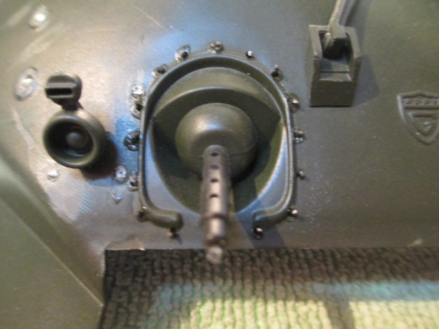 Studs cut and glued into place.  The holes were drilled last week.