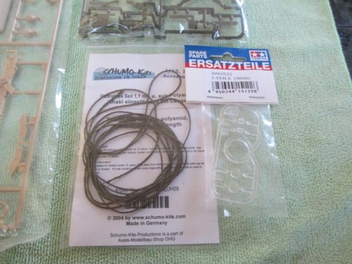Schumo scale rope and Tamiya clear lenses