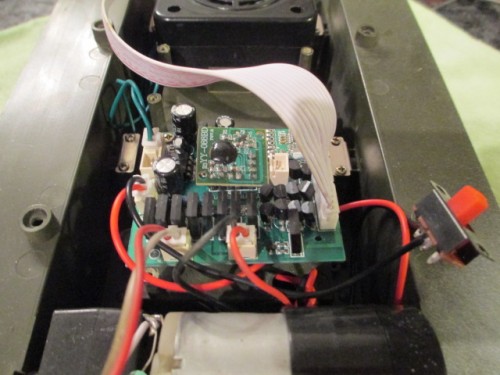 New board fits nicely with one screw mount in the old hull