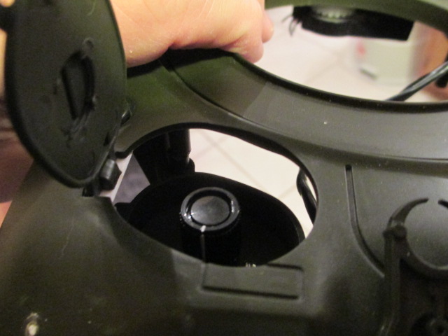 Easy to access and adjust sound now through the Radioman's hull hatch