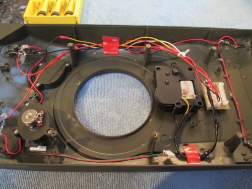 Head and tail light wiring reconfigured to use the 2.4GHz 4 pin plug
