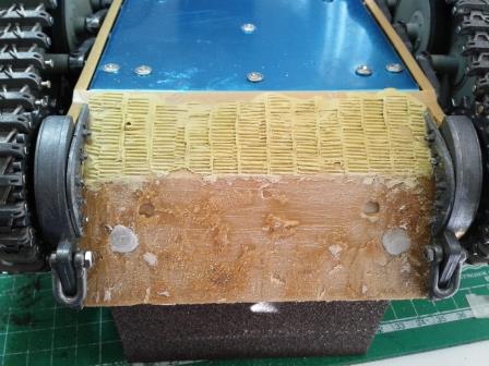 Here's the same Milliput method used at the front - a bit of a mess if I'm honest, but luckily no one is going to see it!.jpg