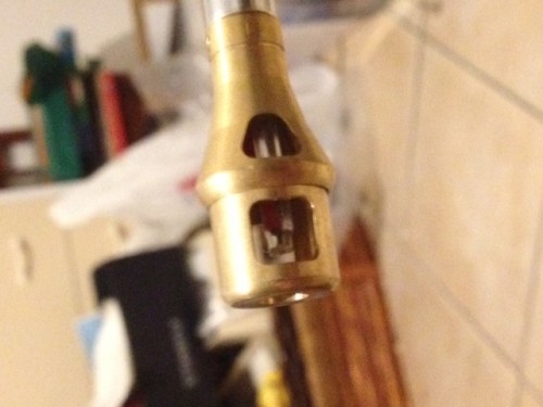 this is what I see in the gun, It seems a plastic transparent tube. It doesn't seem a normal led