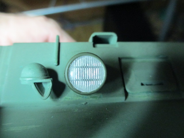 Refinished KV-2 light bucket and lens
