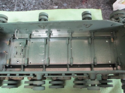 ...will leave you with access to the torsion bar suspension