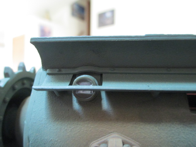 Tail light improved with Tamiya lens and surround