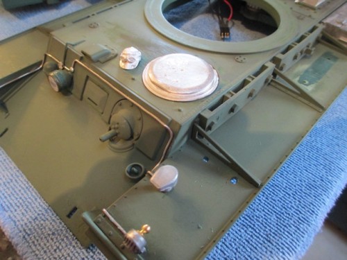 Hatch closed and seated in place