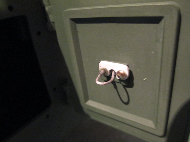 Pistol Port assembled and mounted
