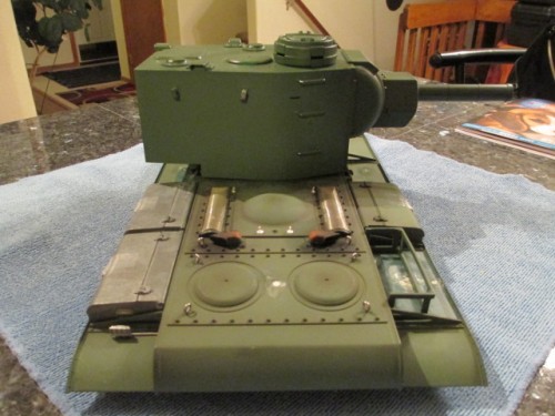 Rear deck view showing mods