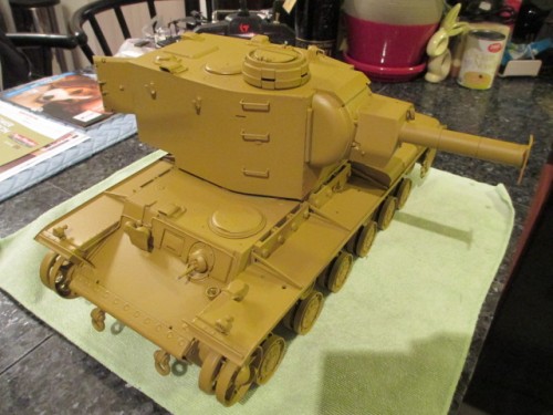 Completed base coat