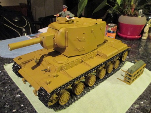 Sunday's progress.  Next up, camo.