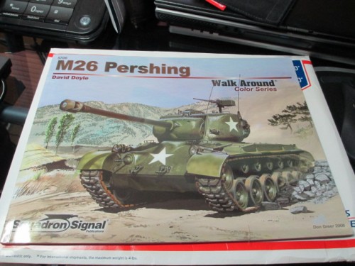 Squadron's excellent color walk around book on the M26