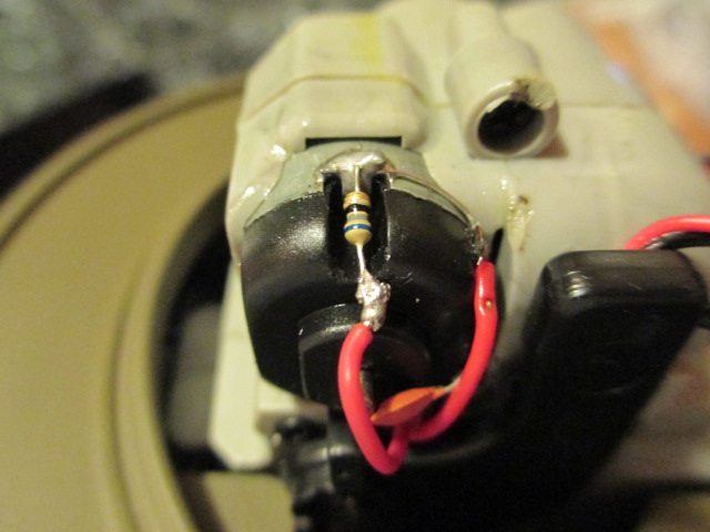 Lastly, resoldered a broken connection found on the new airsoft gun.