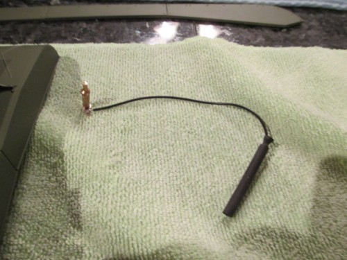 Removed the HL antenna stub and wiring.  These come in handy if you need a good ground wire at times so I try to save them.