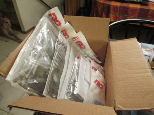 Enough Tamiya parts to build a hybrid Pershing