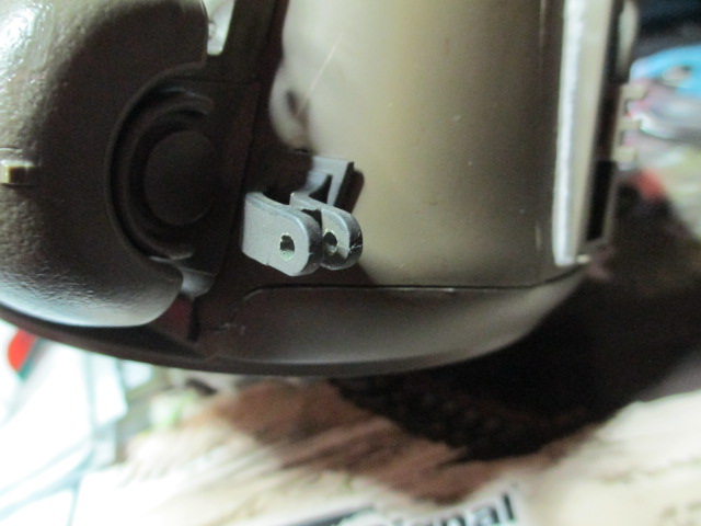 A tip on drilling out the engine crane mounts