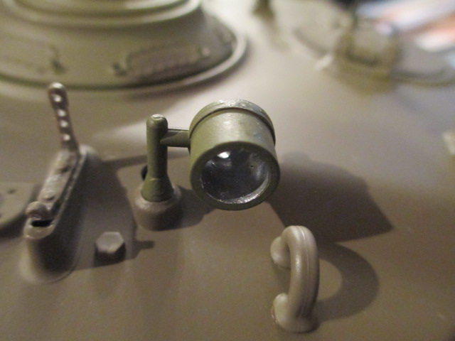 Painted the inside of the housing silver and let it dry