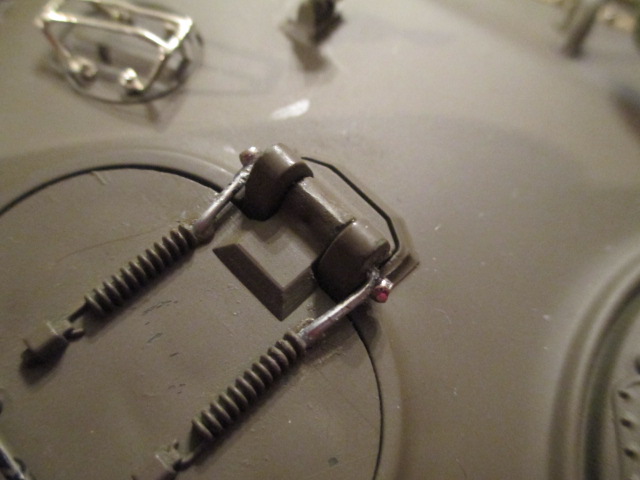 What I started with after adding a couple of crimp beads for hinge detail.