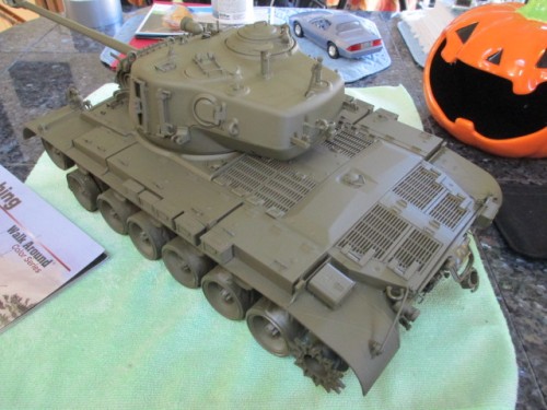 Ready to go into clean up and touch up,