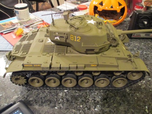 Went with the Tamiya markings for B12, a 1950 Marines tank at Inchon in Korea.