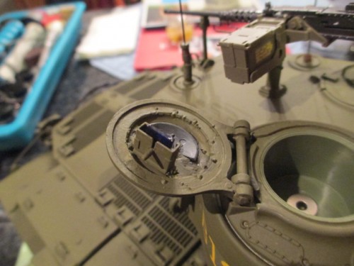 Commander's cupola persicope