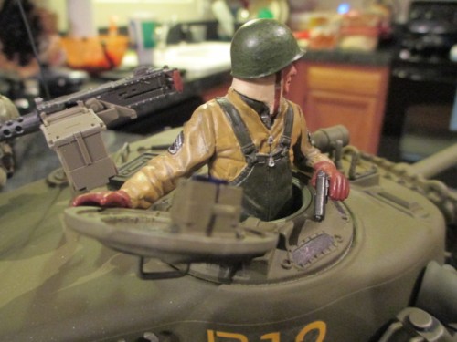 Closeup of Commander
