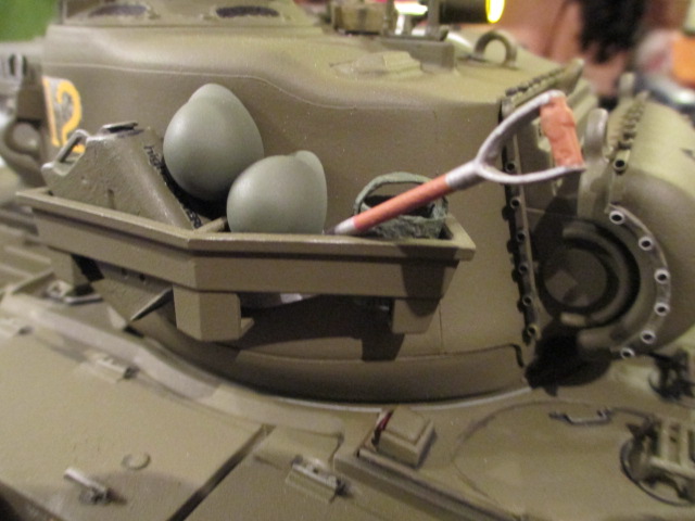 Turret stowage