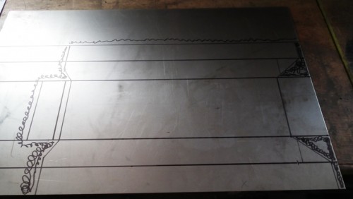 Hull shape development on 0.7mm sheet steel