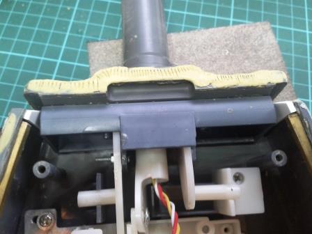 The fillets of plastic card also help the mantlet to sit better in its correct position and prevent lateral movement.jpg