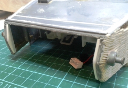 Here both sides of the front turret sides have been thickened - but note the incorrect strip of plastic which runs between them.jpg