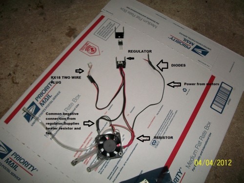 Super Smoker II Unit Description  ( Not the best picture but I have found the file and will sort through and present a series Wed, to allow tankers who have units to use the original wiring circuit and create a functional unit.