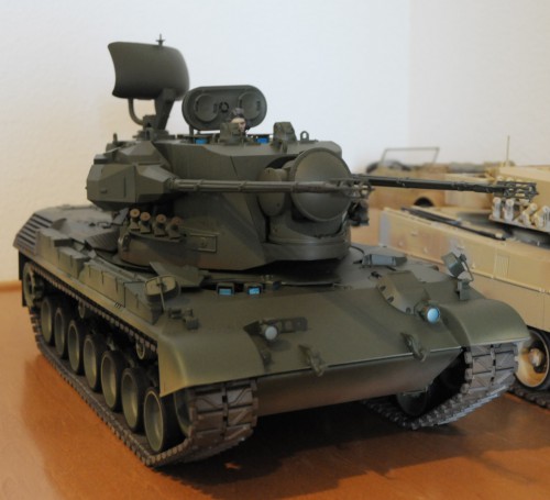 Tamiya Full Option Gepard custom one off model.