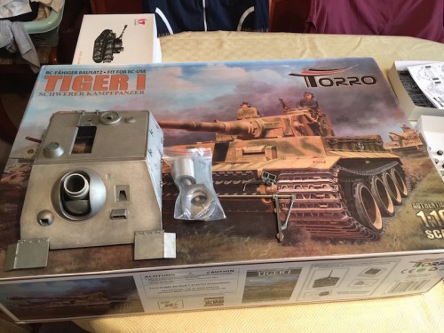 Toro Tiger 1 Kit &amp; Asiatam Sturmtiger Upper Hull
