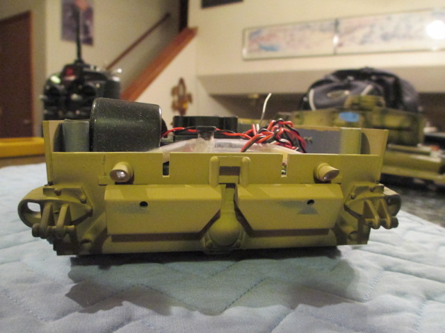 Excess plastic pieces off of the rear.