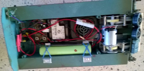 everything cut out and an alu plate riveted in the bottum