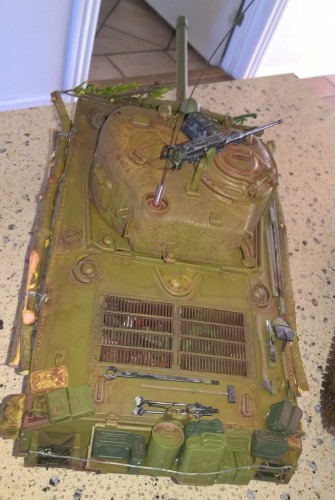 rear ventilator removed from turret