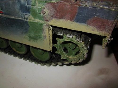Left rear skirt made to look like it was ripped off.JPG