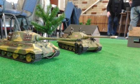 Tank crew battle strategy meeting