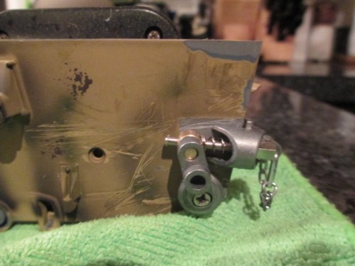 Plastic lower mount added back and the adjusters work perfectly