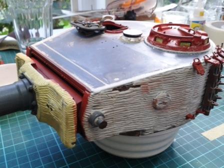 The turret is finally starting to come together!.jpg