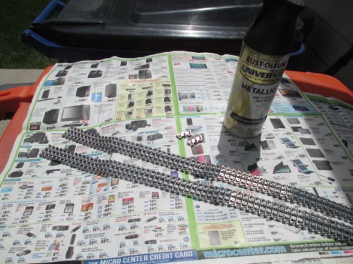 Sunshine, heavy metal and oil rubbed bronze.  Sounds like fun.