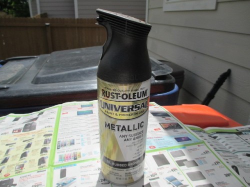 I use this for metal panzer tracks.  It is very similar to Hammerite brand enamels and is incredibly tough yet weathers well with the Tamiya powders.