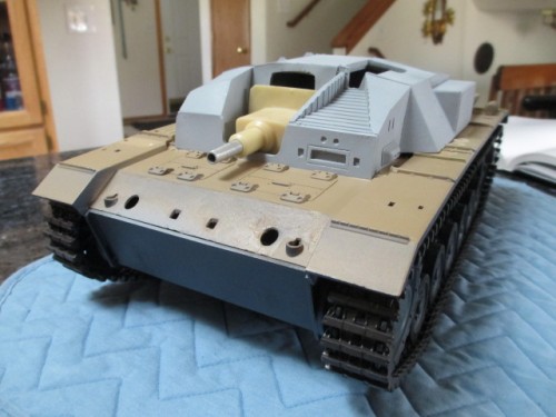 Looking a lot more like the Tamiya model that I'm going off of.