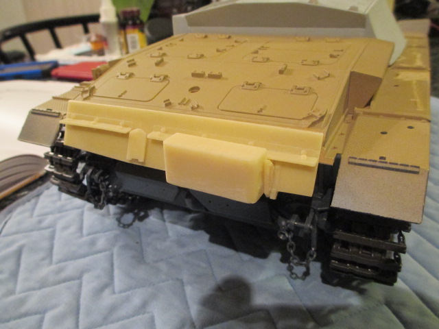 New resin plate and channel along with the new for 41' covered smoke grenade box.