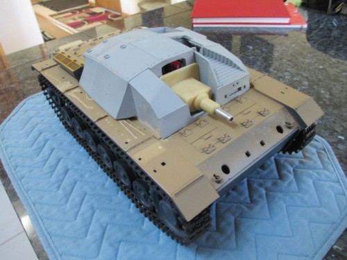Really starting to match up with the Tamiya model.