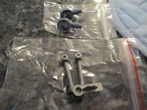 Metal scissors scope and mount  along with a couple of headlight leds