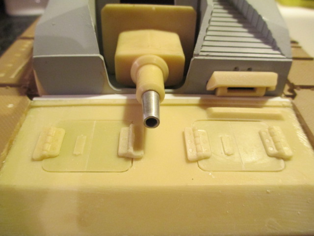 Hinges attached