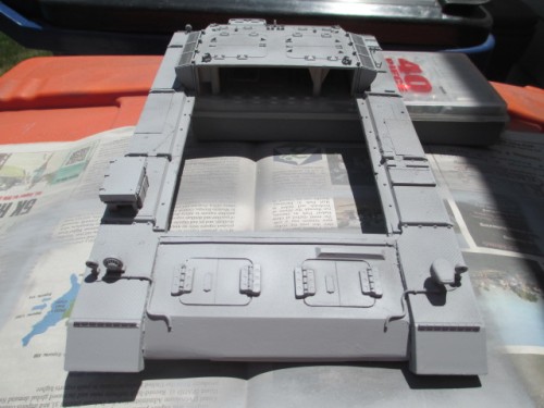 Using the excellent Tamiya plastic primer