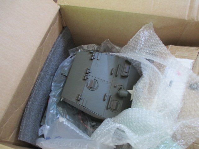 Turret peeking through