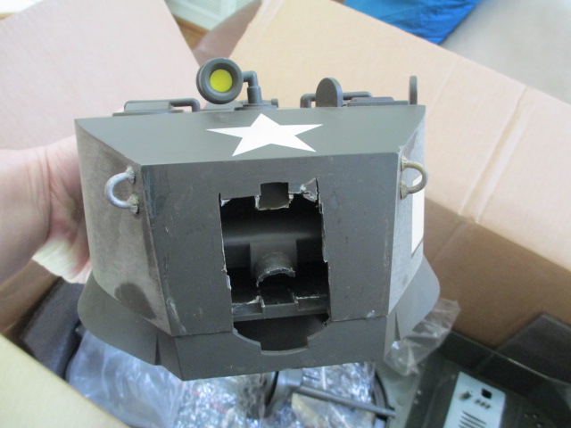 Turret minus all the cast on grousers